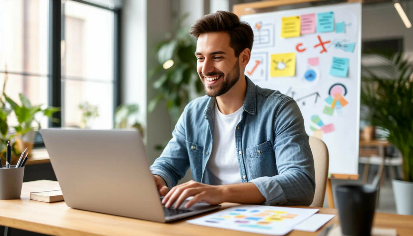 Пример использования онлайн-доски для работы