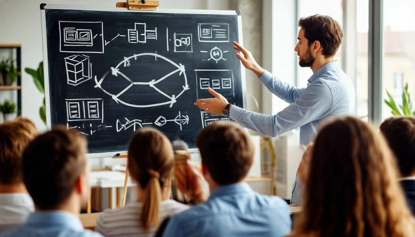 Визуализация сложной темы на онлайн-доске