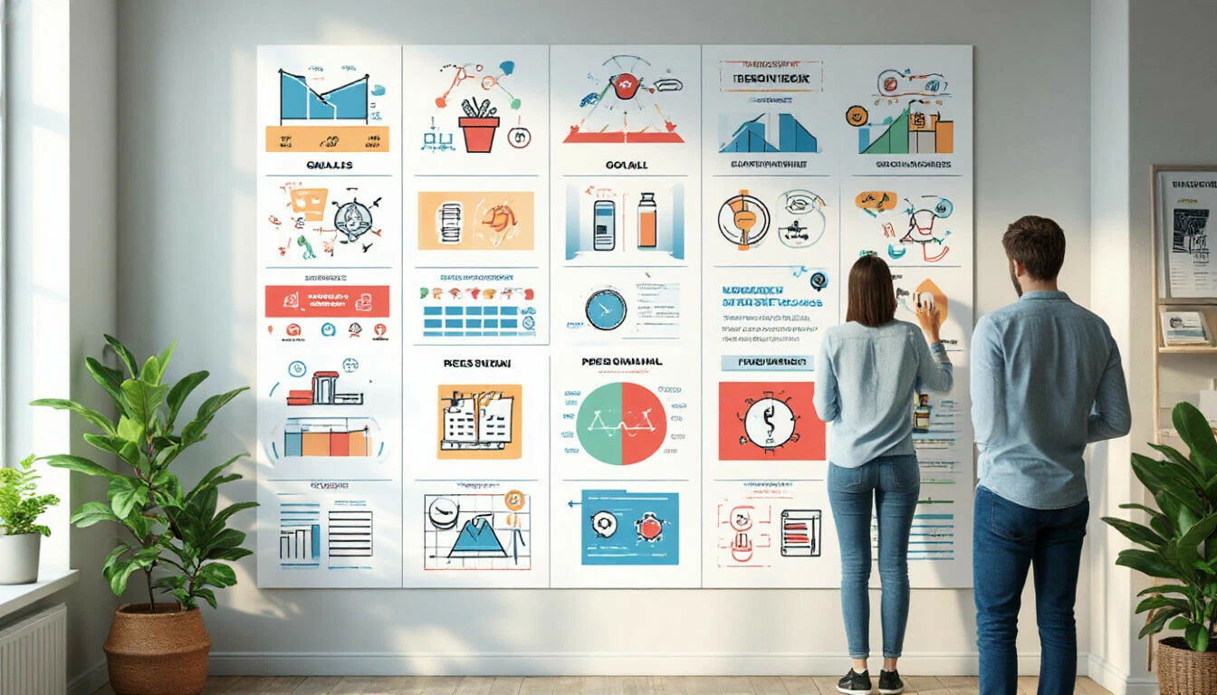 Визуализация целей на год