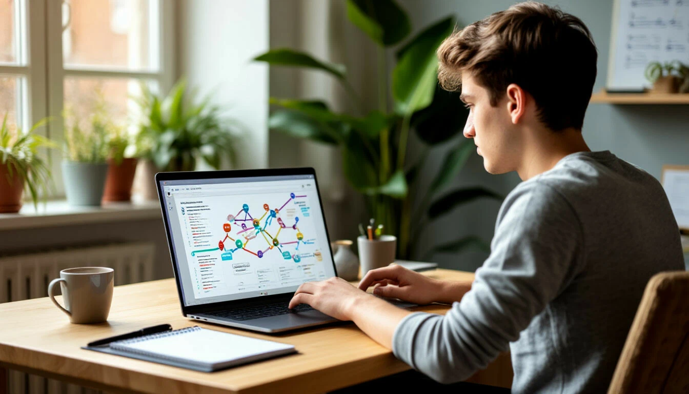 Создание интеллект-карты на онлайн-доске