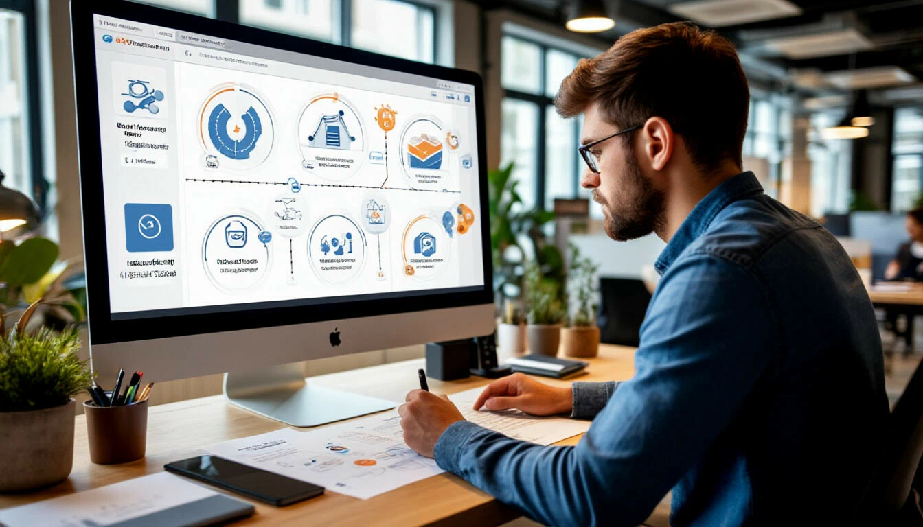 Карта пути клиента на онлайн-доске