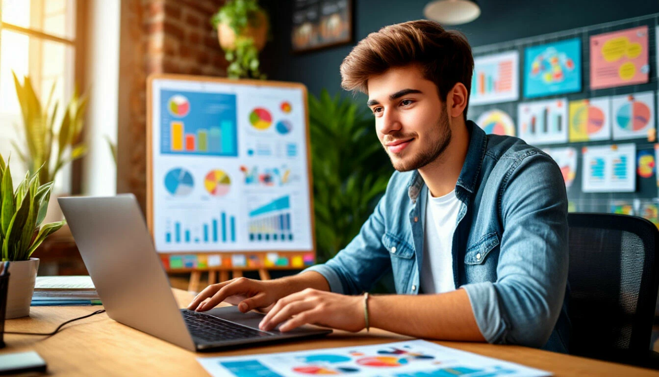 Визуализация маркетинговой стратегии на онлайн-доске